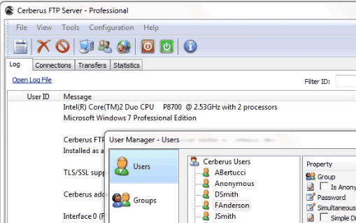 CerberusFTP Serverv9.0.3.1for32_服务器教程