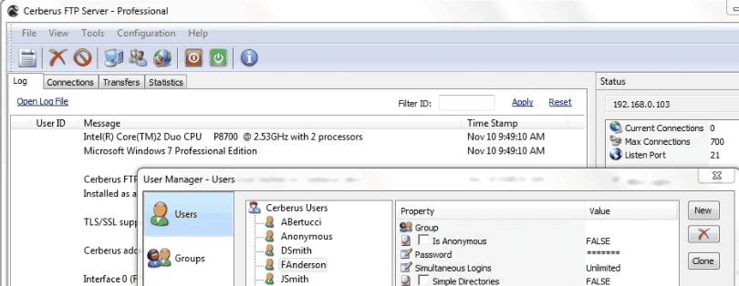 Cerberus FTP Server v9.0.4 for x64_服务器教程