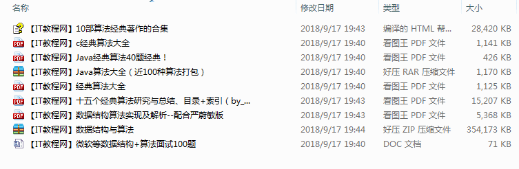 数据结构与算法资料合集_数据结构教程