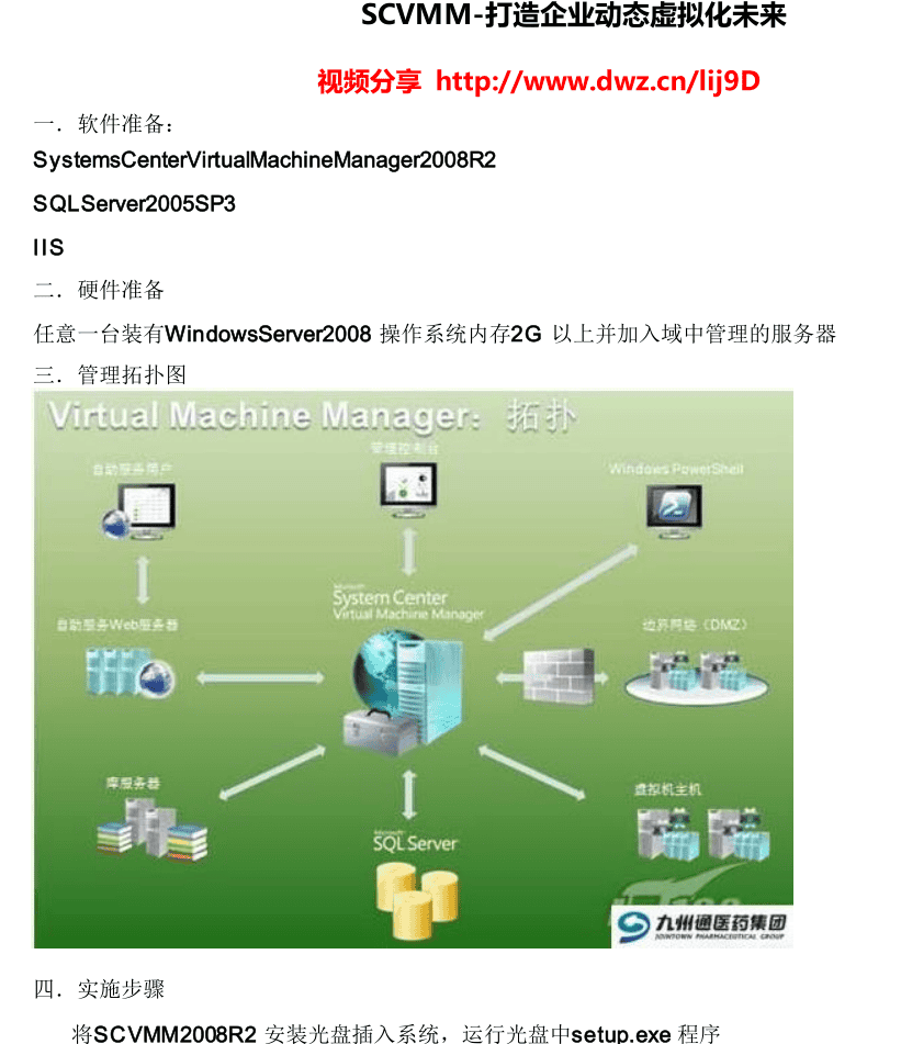 SCVMM安装和使用说明_服务器教程