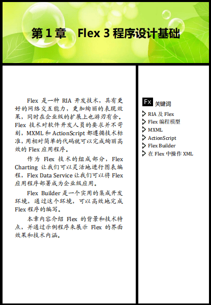 Flex 3 RIA开发详解与精深实践 文字版PDF_前端开发教程