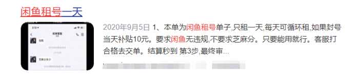 出租闲鱼号日入500的躺赚项目？到底靠不靠谱？安不安全？-ww