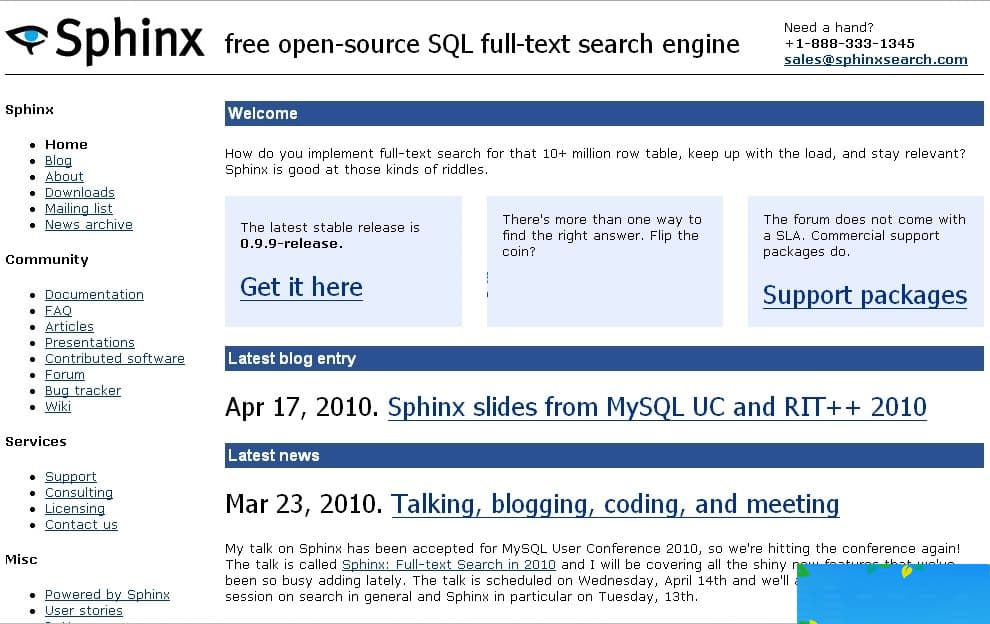 Sphinx全文检索引擎 for Windows v3.3.1