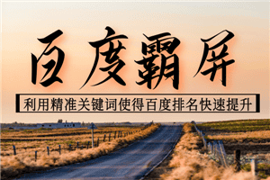老船长百度霸屏引流课：利用精准关键词使得百度排名快速提升