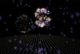 Canvas绘制3D烟花动画特效