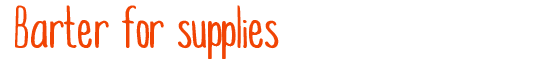 barter orange